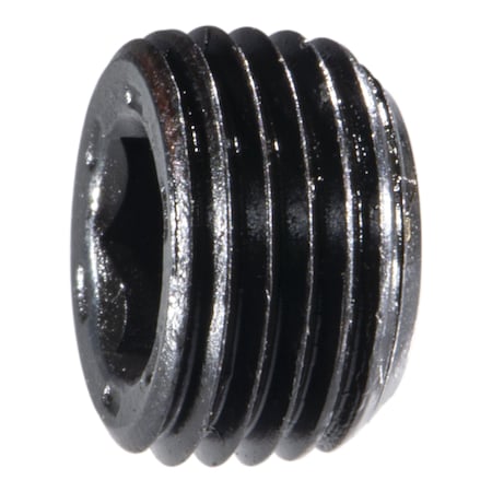 Midwest Fastener 1/8MIP Steel Hex Pipe Plugs 5PK 930647